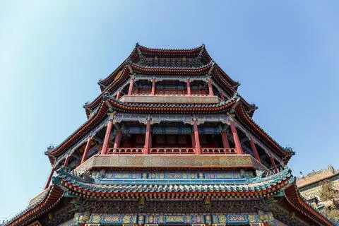 Tower of Buddhist Incense Stock Photos