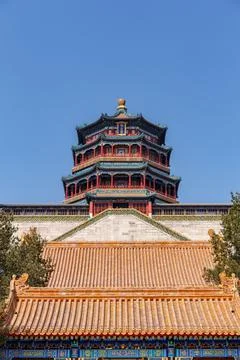Tower of Buddhist Incense Stock Photos
