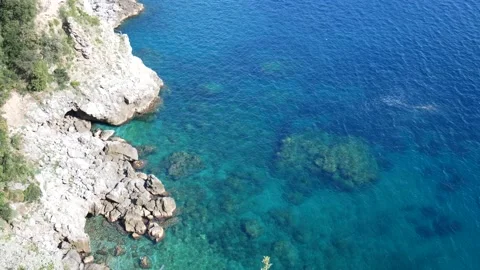 Tower of Capo di Conca, Conca dei Marini, Amalfi Coast, Salerno, Campania, Italy Stock Footage 131946710