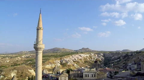 Tower in Cappadocia, Turkey Stock-Footage 52427938