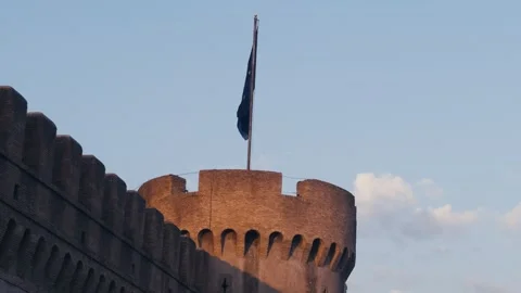 Tower of castel Sant'Angelo Vídeos de archivo 283776161