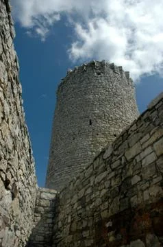 Tower of castle Stock Photos