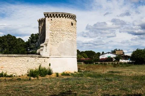 Tower of the castle Stock Photos