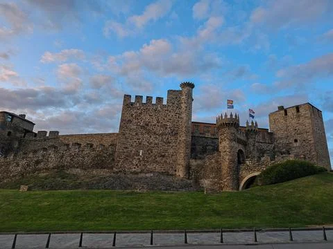 Tower of a castle Stock-Fotos