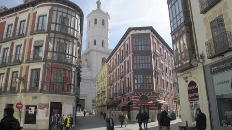 The tower of the cathedral Stock Footage 73950389