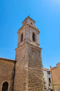 Tower of Centre de Salud Stock Photos