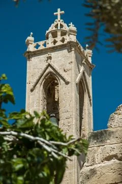 The Tower of the Church Stock Photos