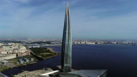 The tower of the city Stock Footage 137940974