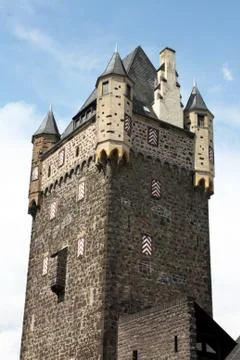 The tower of the City gate Stock Photos