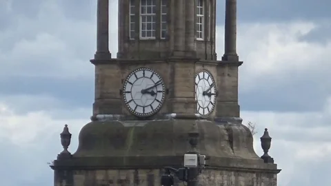 Tower with clock Stock Footage 82367168