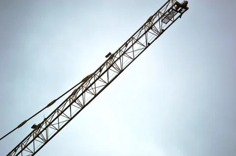 Tower construction crane Stock Photos