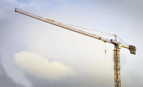 Tower Crane Background Stock Photos