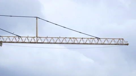 Tower crane in Berlin Video stock 53244619