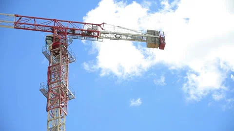 Tower crane Stock-Footage 40010804