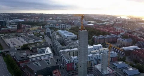 Tower crane Stock Footage 137662666
