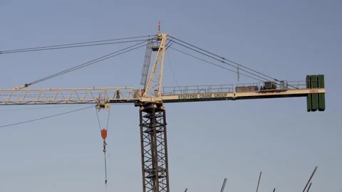Tower Crane Stock Footage 200666584