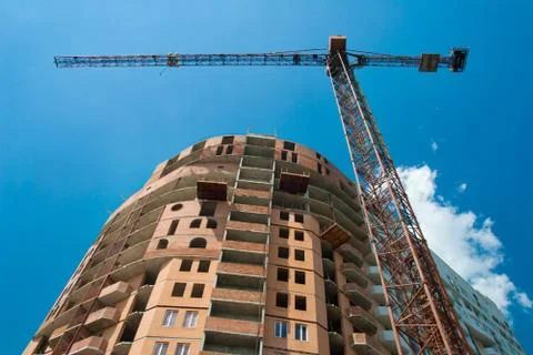 Tower crane Stock Photos