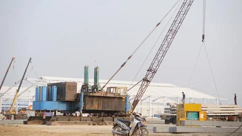 Tower crane Stock Photos