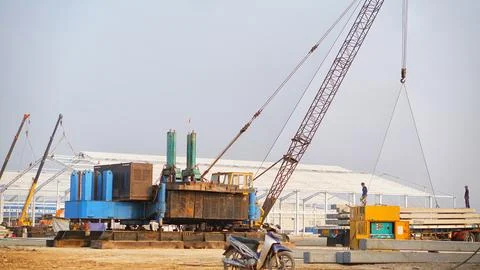 Tower crane Stock Photos