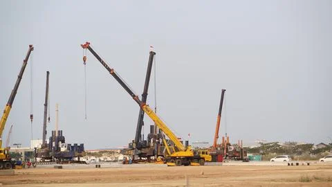 Tower crane Stock Photos