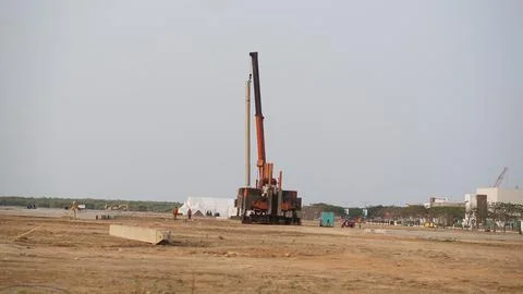 Tower crane Foto stock