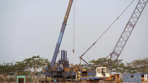 Tower crane Stock Photos