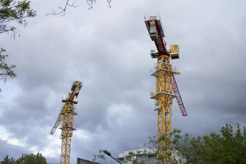 Tower crane Stock Photos