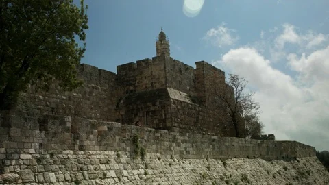 Tower of David Video stock 86295513