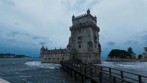 Tower at the end of the day. Stock Footage 327686702