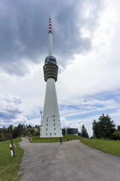The tower at Forest Black in Germany Stock Photos
