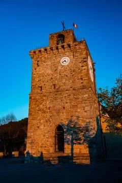 Tower in Framura Stock Photos