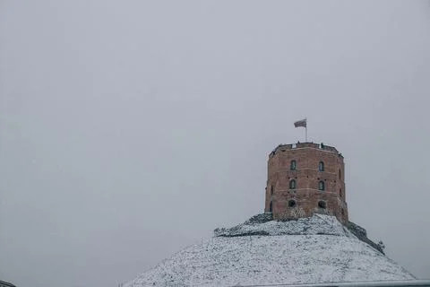 Tower of Gedeminas Stock Photos