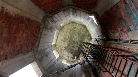 Tower Ghost Town  - Consonno Stock Footage 42610275