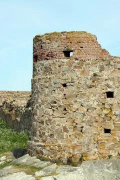 `Tower of Hammershus Stock Photos