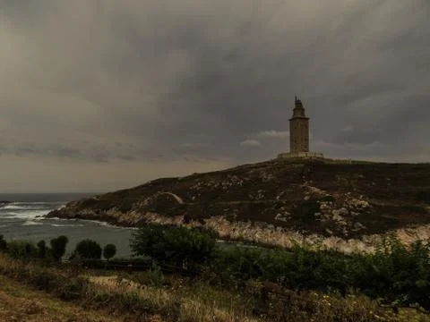 The Tower of Hercules Stock Photos