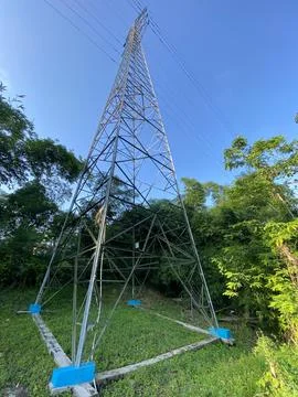 Tower High Voltage 写真素材