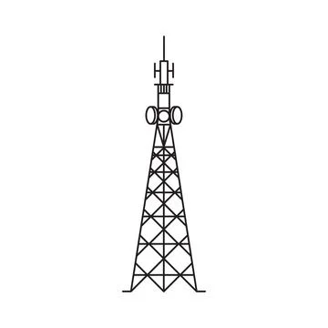 Tower icon vector illustration design Stock Illustration