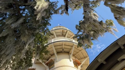 Tower on Jekyll Island Stock Footage 169959220