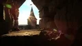 Tower of Kamianets-Podilskyi castle, old stone fortress in western Ukraine HD Footage