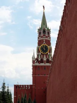 The tower of the Kremlin Stock Photos