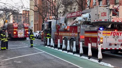 Tower Ladder 131 Stock-Fotos