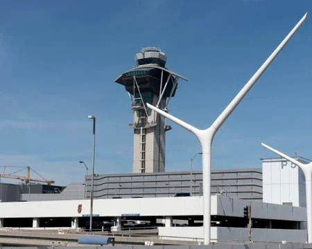 Tower at LAX Stock Photos