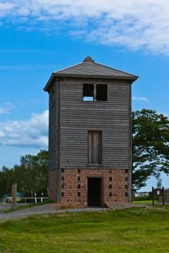 Tower of the limes wall Stock Photos
