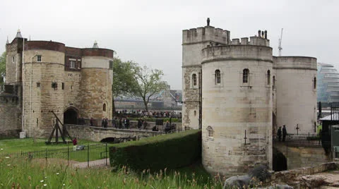 Tower of London 5 Stock Footage 24865789
