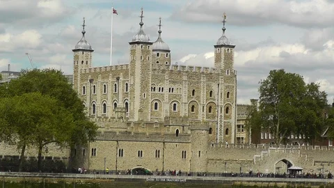 The Tower of London Stock Footage 89209476