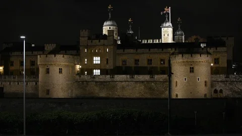The Tower of London  Stock Footage 99406934