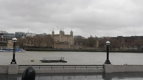 Tower of London 库存影片 130067306