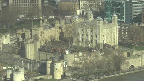 Tower Of London Stock Footage 172116725