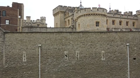 Tower of London. UK. Stock Footage 94383594