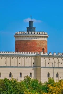 Tower in Lublin Castle Stock Photos